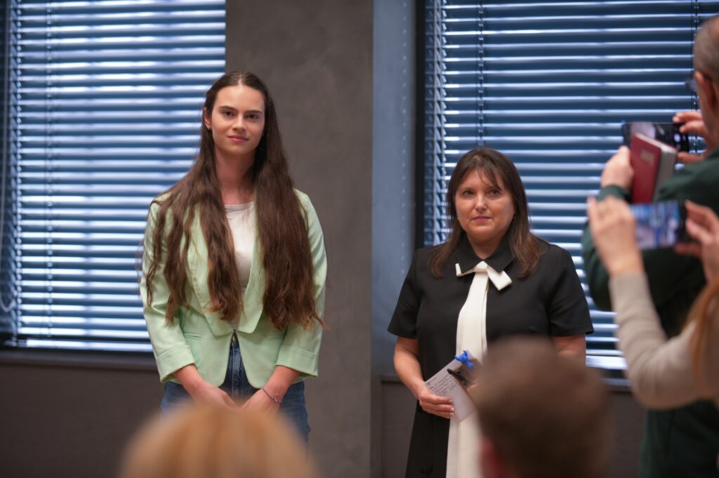 Мила Ганчева-награждаване